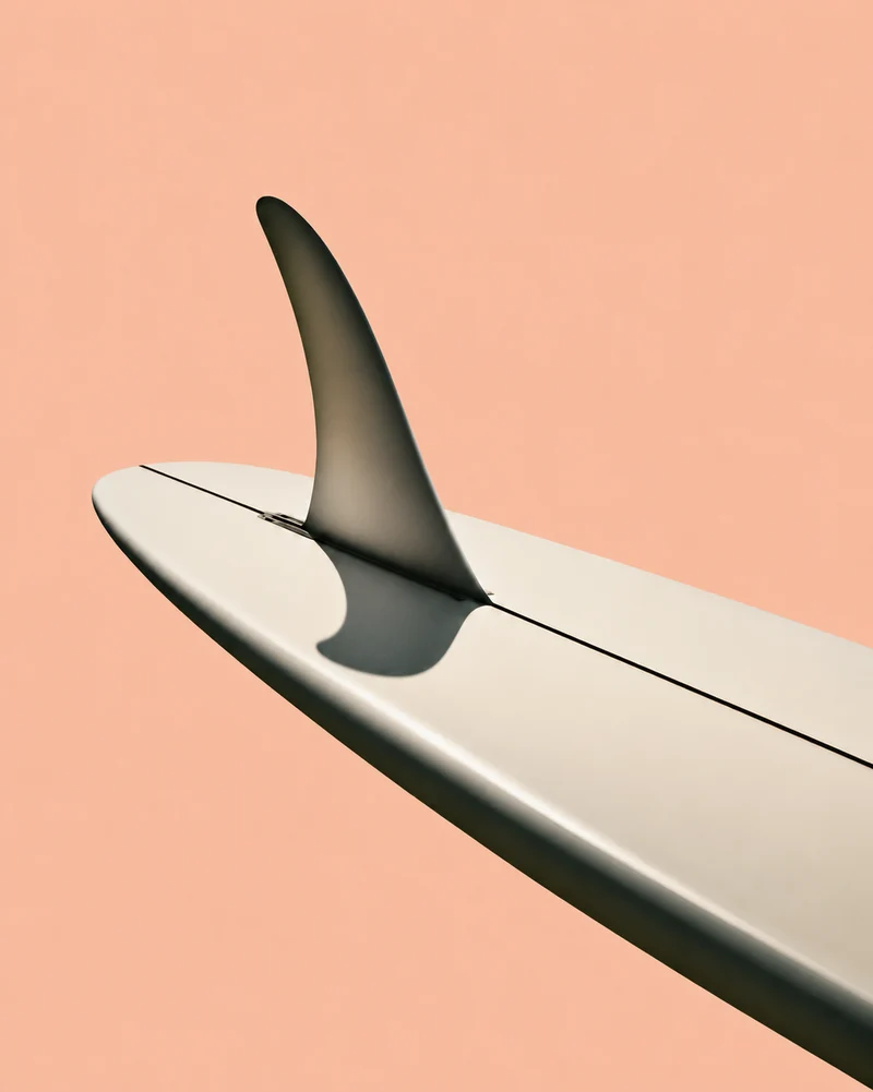 Peach Single Fin