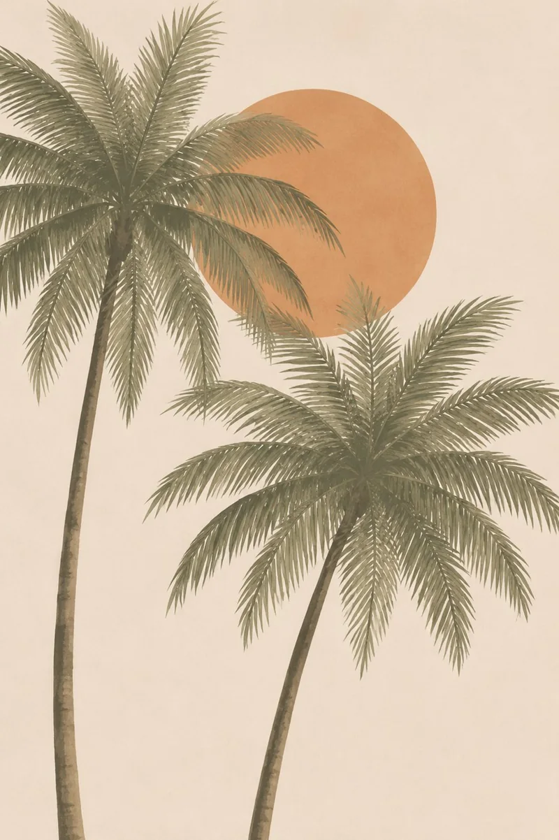Palm Sunset